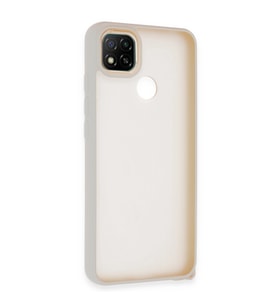 Xiaomi Redmi 9c Kılıf Elegant Kapak - Pudra