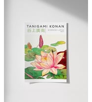 Çerçevesiz Poster Tanigami Konan Nymphaea Lotus (Çok Renkli)