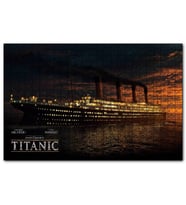 Cakapuzzle Titanic Film Afişi  Puzzle Yapboz MDF (Ahşap) (120 Parça)