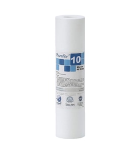 Aquames - Su Arıtma Purefer 10" 10 Mikron Tortu Filtresi NSF sertifikalı
