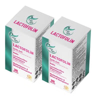 Lactofolin Folik Asit, Kolin, Probiyotik, Multivitamin 30 Kapsül - 2'li