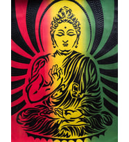 Dotwork Meditating Buddha