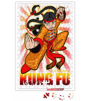 Kung Fu Kutie Puzzle 240 Parça Yapboz