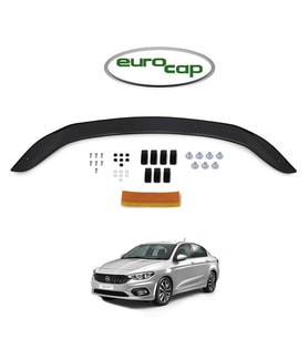 EUROCAP Fiat Egea Ön Kaput Koruyucu Rüzgarlık 3mm (ABS) 2015-›