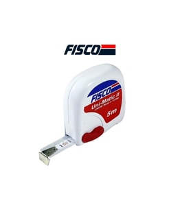 Fısco 5m Uzunluk Metre Uni Matic 2 Um5m Made In Turkey Fisko Metreleri Metreler Fisko Agmair Agm Air (Beyaz)