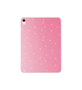 Apple iPad Air 10.9 2020 (4.Nesil) Uyumlu Simli Parlak Görünümlü Zore Tablet Koton Kılıf (Pembe)