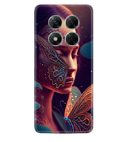 Xiaomi Poco X7 Kılıf Boutique Baskılı Resimli Kelebek Kadın Pcode -075