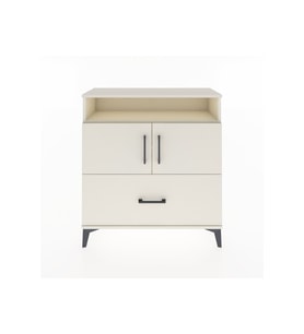 Arges Şifonyer 3 Raflı Tek Çekmeceli 2 Kapaklı 88x30x96 Aytaşı-Aytaşı