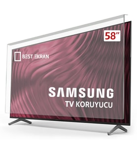 SAMSUNG 58J5250 TV EKRAN KORUYUCU - Samsung 58" inç 146 Ekran Koruyucu 