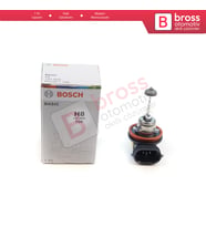 Kısa Uzun Far Sis Lambası için BOSCH BASIC 1 987 302 805 H8 12V 35W PGJ19-1 Soketli H8 Halojen Ampul