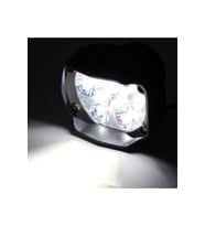 1 Adet Led Motosiklet Sis Far Montaj Sis Drl Lamba Scooter Motosiklet Için (çakar & Sabit Mod)
