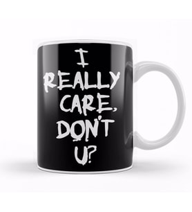 I Really Care Don't U Melania Trump Reworked Kupa Bardak Porselen