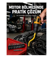 Mey İthalat® 12 Parça Vidalama Uç Seti Akrobat Tasarım Dayanıklı Metal Yeni Nesil