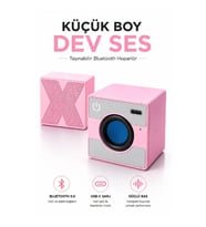 Küp Mini Taşınabilir Hoparlör