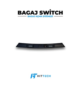 Land Rover ve Jaguar Uyumlu Çıtalı LED Bagaj Açma Düğmesi Butonu Switch OEM LR020189