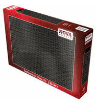 Nova Puzzle 1000 Parça İmkansız Puzzle - Siyah - Fantastik Kesim
