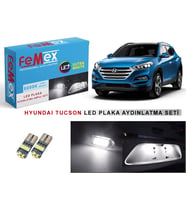 Hyundai Tucson LED Plaka Aydınlatma Ampul Seti FEMEX Parlak Beyaz