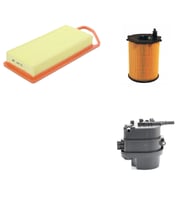 Bosch Filtre Bakım Seti Citroen Nemo 1.4 HDI Dizel 2007+ Hava + Yağ f. + Yakıt Filtre Bosch