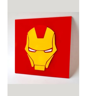 Mony Tasarım Iron Man Süper Kahraman Ahşap Mdf  Tablo
