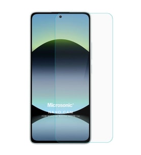 Microsonic Xiaomi Redmi Note 14 5G Nano Glass Cam Ekran Koruyucu (Şeffaf)
