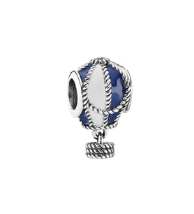 Nur Silver Mavi Balon Gümüş Charm NUR-BL01253