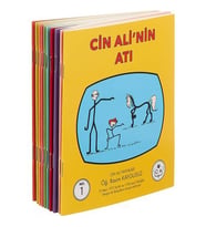 Cin Ali Kitap Seti (10 KİTAP TAKIM)ve Elakin Ilk Okuma Seti