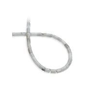 Labradorit Doğal Taş Silindir Kesim 5x8mm Dizi