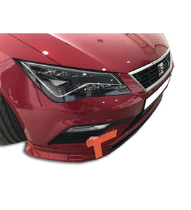 Seat Leon (2017-2019)  FR - Style - Xcellence Uyumlu Custom Ön Ek (Plastik)