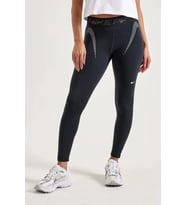 Nike Pro Dri Fit Training 7/8 Leggings With Mesh Detail Kadın Spor Tayt Siyah