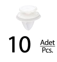 Renault, Peugeot, Mini, Audi, Seat için Kapı Döşeme Klips- 10 Adet