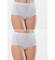 Türen Kadın Mini Bayan Külot (2li Paket) (Beyaz)
