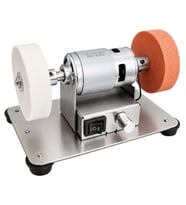 Powermaster AJ001 Mini Masaüstü Tezgah Taşlama Ve Bileme Makinesi 24V 8000 RPM Hız Ayarlı