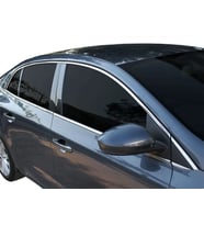 Renault Megane Uyumlu 4 Sedan Cam Çerçevesi 12 Parça Krom 2017 Ve Sonrası