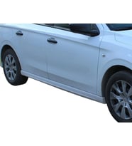 Peugeot 301 Uyumlu Marşpiyel 2 Parça Fiber 2013 Ve Sonrası