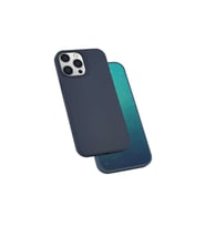 Apple iPhone 13 Pro Max Uyumlu Kılıf Zore Silk Silikon (Koyu Yeşil)