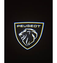 Peugeot Yeni Logo Araçları Kapı Altı Led Logo Mesafe Sensörlü Yeni Nesil 2 ADET