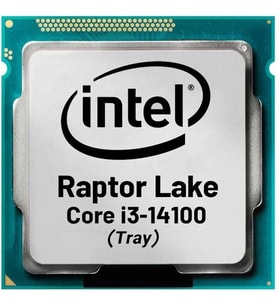 Intel Core i3 14100 TRAY 4.7 GHz 4 Çekirdek 12 MB 1700 Fansız Kutusuz İşlemci