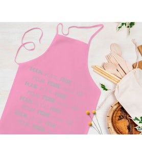BK Gift Fcuk Tasarımlı Pembe Mutfak Önlüğü Aşçı Hediyesi, Arkadaşa Hediye-6