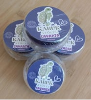 Kabuk Atölye Amber Soya Wax Mum - Doğal ve Şık Hediye