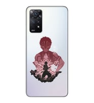 Xiaomi Redmi Note 12 PRO 4G Uyumlu Demon Slayer Tasarımlı Şeffaf Telefon Kılıfı