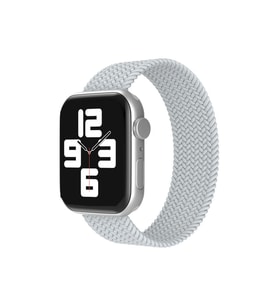 Uray store Apple Watch 38mm Ayarlı Solo Silikon Kordon - Beyaz