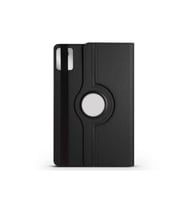 Lenovo M11 TB-330FU Uyumlu Zore Dönebilen Standlı Kılıf (Siyah)