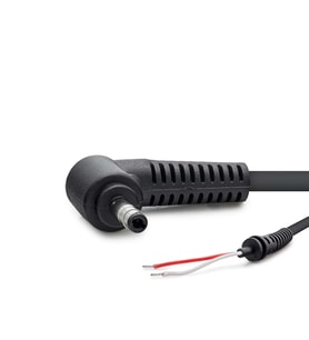 Laptop Adaptör Dc Jack Kablosu 4.0x1.7 Mm L Tip 1.2 M 90W Siyah HDX5512