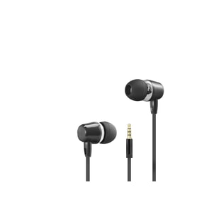 Kablolu Kulak İçi Mikrofonlu Kulaklık 3.5 Mm Pc Telefon Uyumlu Siyah DHE7000BK