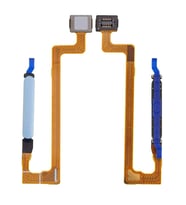 Xiaomi Uyumlu Redmi Note 12R Parmak İzi Okuyucu Flex 23076RA4BC Mavi (Mavi)