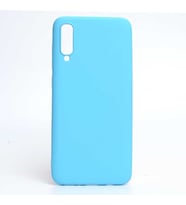 Xiaomi Mi 9 Kılıf Özel Tasarım İçi Kadife Esnek Yumuşak Pürüzsüz (Açık Mavi)
