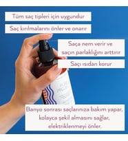 Pure - Durulanmayan Saç Kremi 250Ml. Kolay Tarama, Kırılmaları Önler, Karşı Korur, Tüm Saç Tipleri,