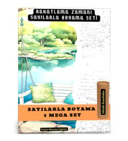 Sayılarla Boyama Süper Set (Rahatlama Zamanı)