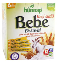 Hünnap Keçisütlü Vitaminli Bebe Bisküvisi 400 Gr