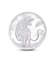 AgaKulche Kaplan Figürlü Gümüş Sikke Coin